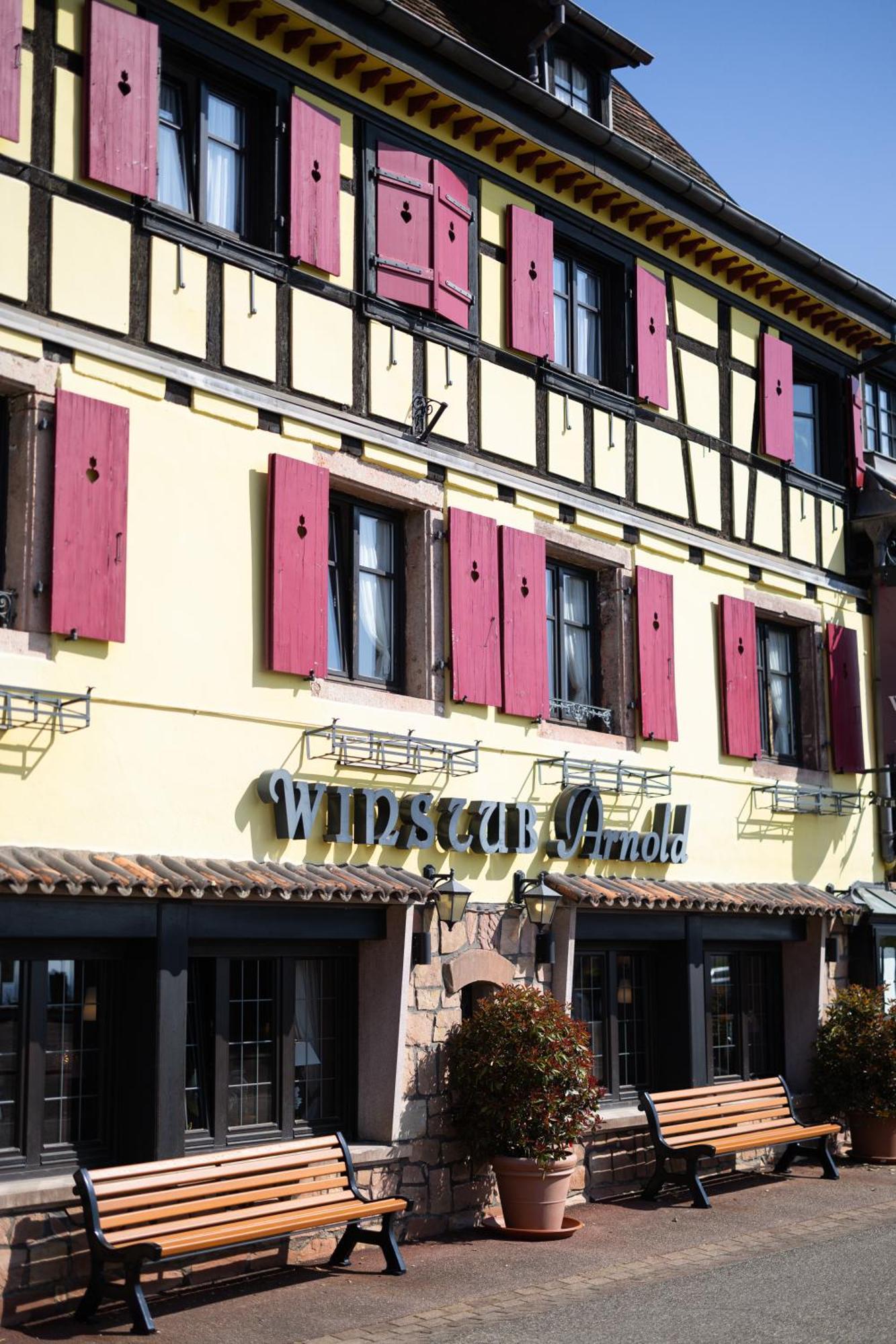Hôtel Arnold Itterswiller Esterno foto